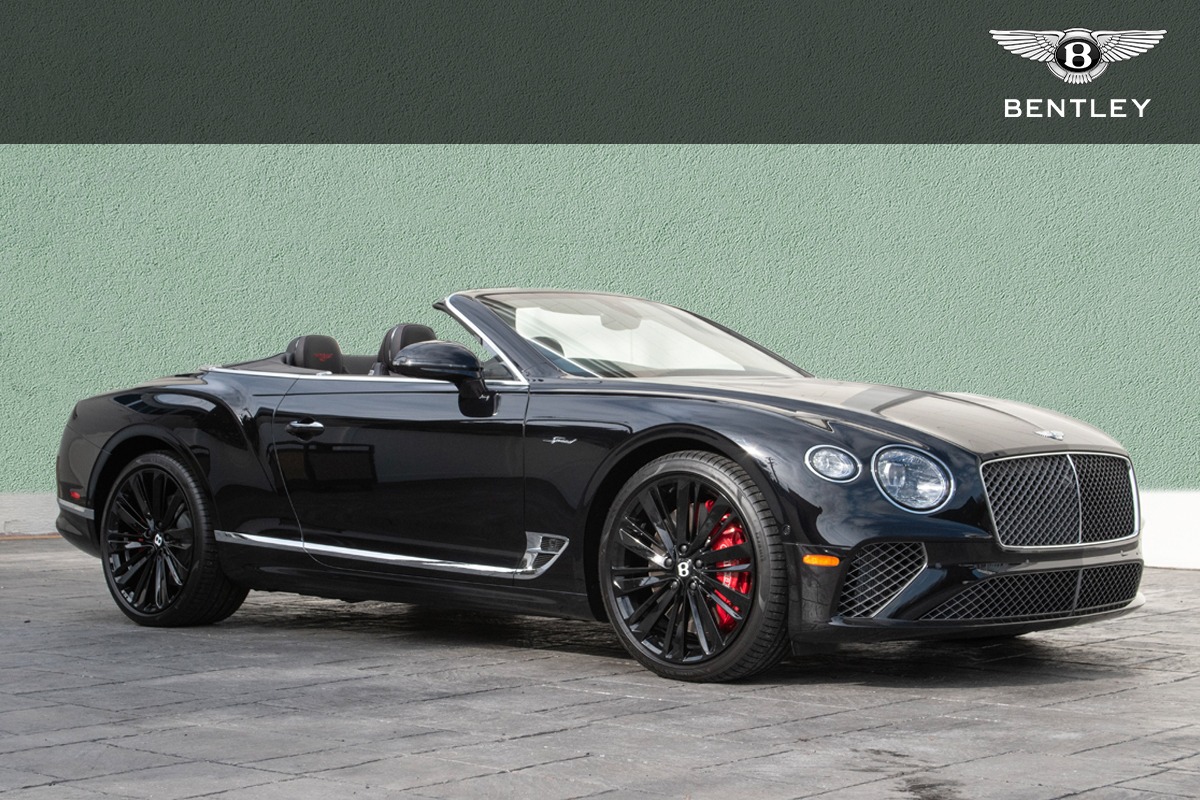 New 2023 Bentley Continental GT Speed Convertible | St. Petersburg, FL