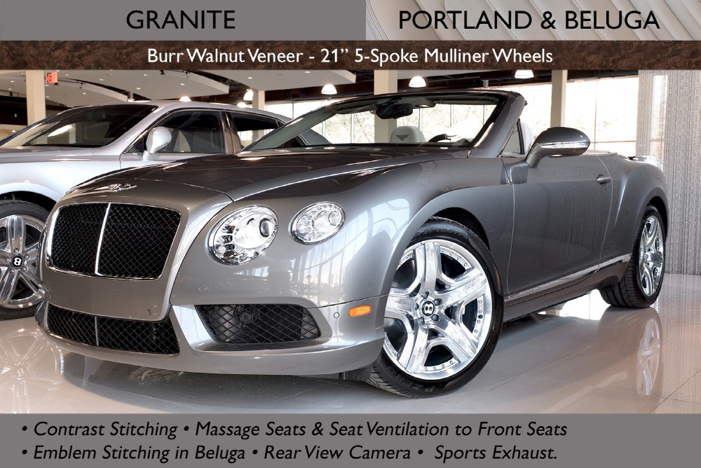 2014 Bentley Continental GT V8 Convertible Image 1