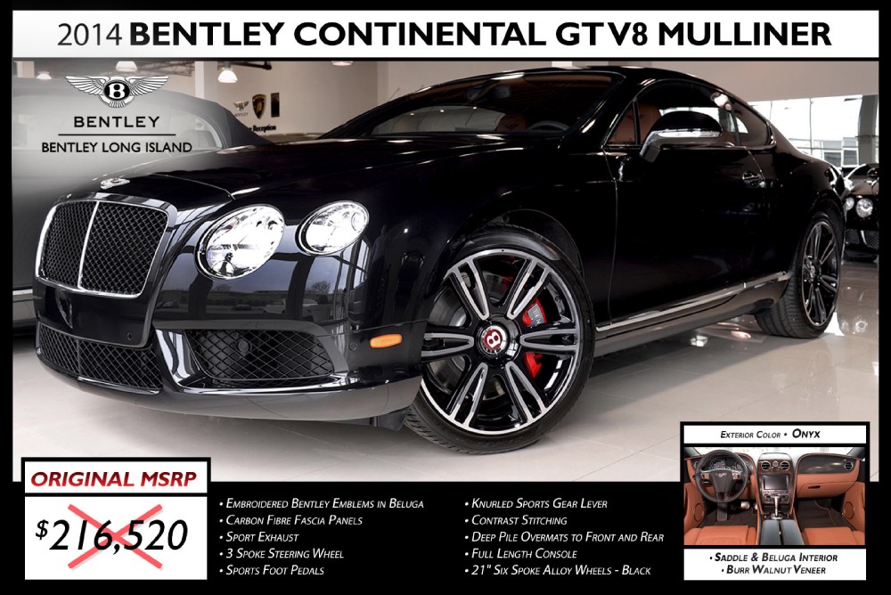 2014 Bentley Continental GT V8 Image 1