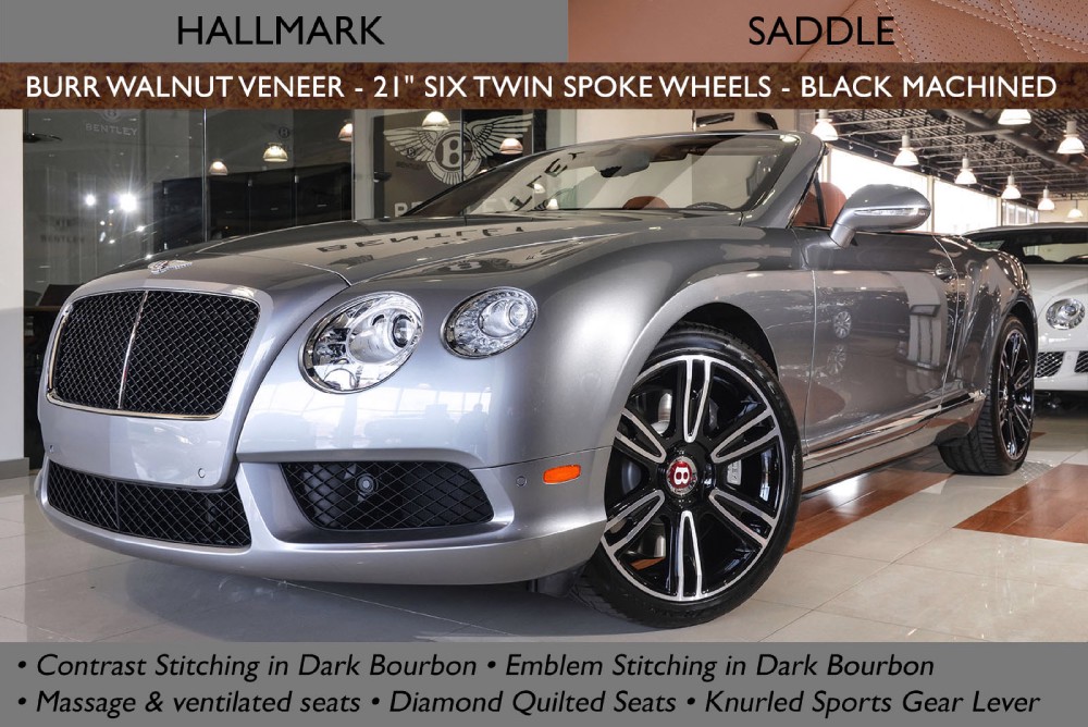 2014 Bentley Continental GT V8 Convertible Image 1