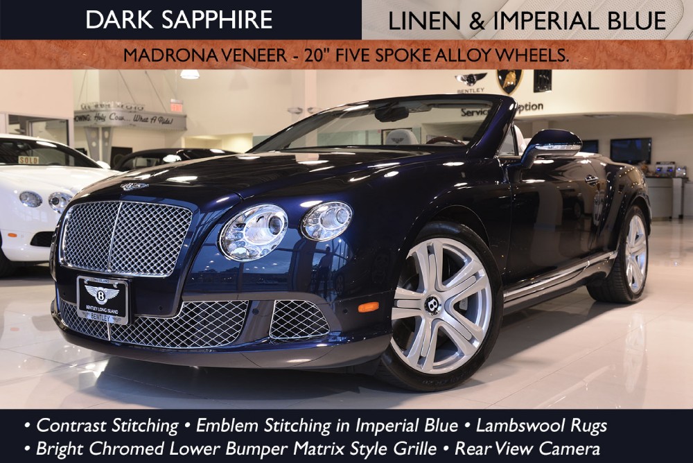 2012 Bentley Continental GT Convertible Image 1