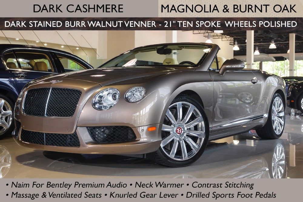 2014 Bentley Continental GT V8 Convertible Image 1
