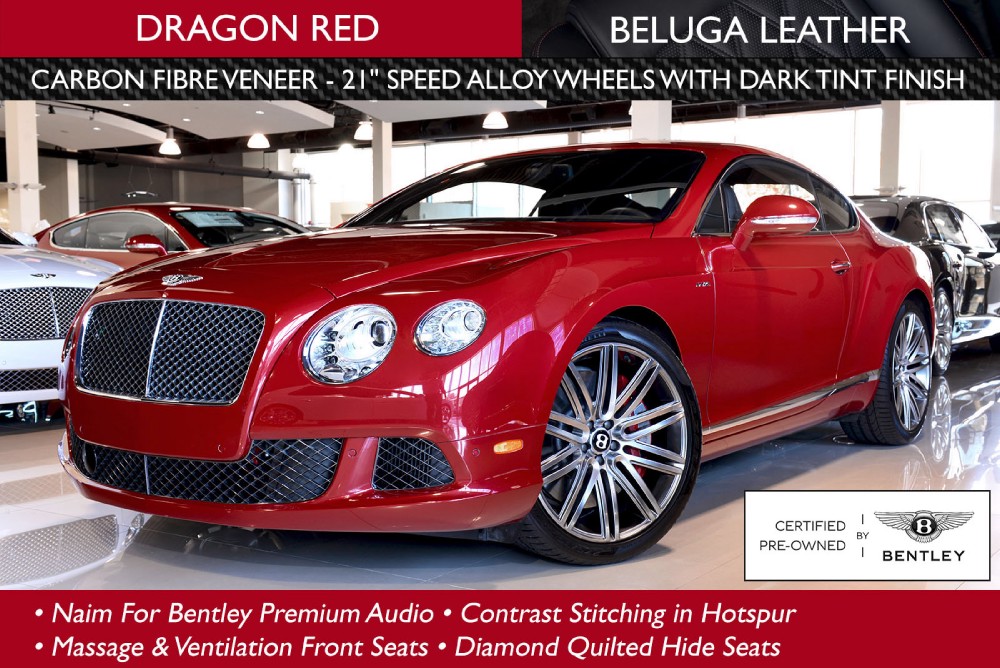 2013 Bentley Continental GT Speed Image 1
