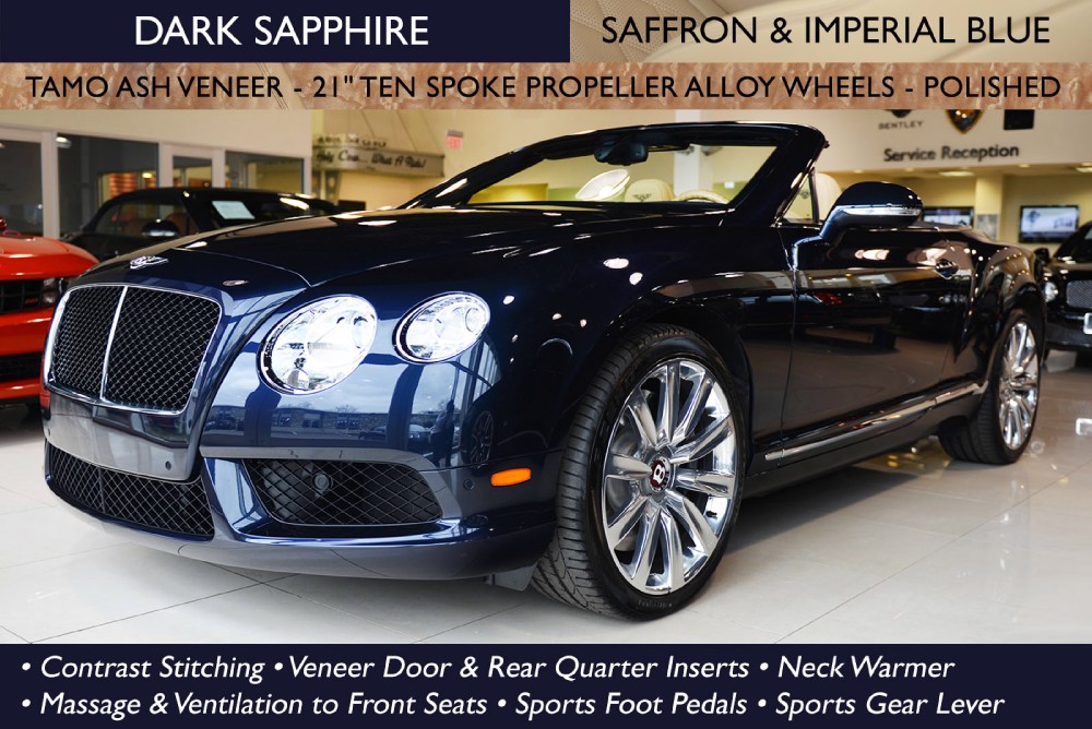 2013 Bentley Continental GT V8 Convertible Image 1