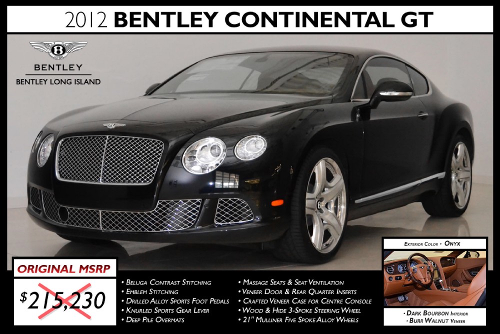 2012 Bentley Continental GT Image 1