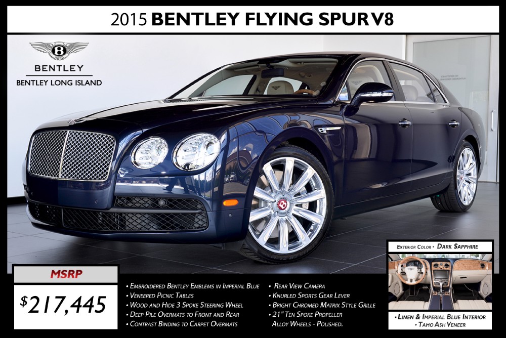 2015 Bentley Flying Spur V8 Image 1