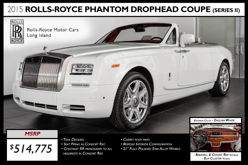2015 Rolls-Royce Phantom Drophead Coupe (Series II) Image 1