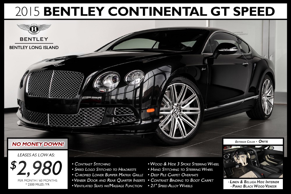 2015 Bentley Continental GT Speed Image 1