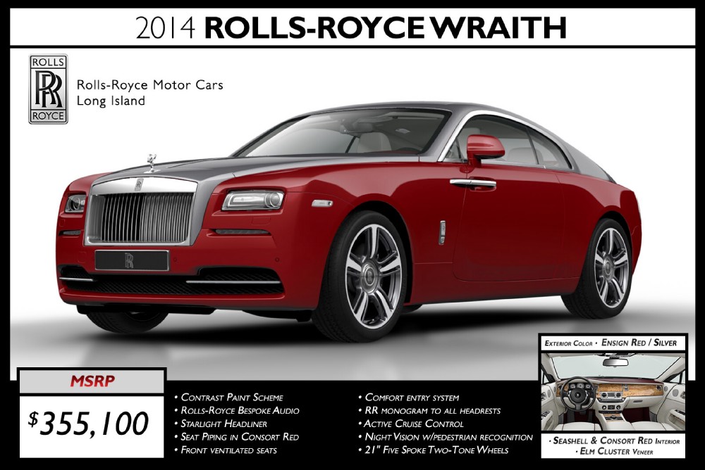 2014 Rolls-Royce Wraith Image 1