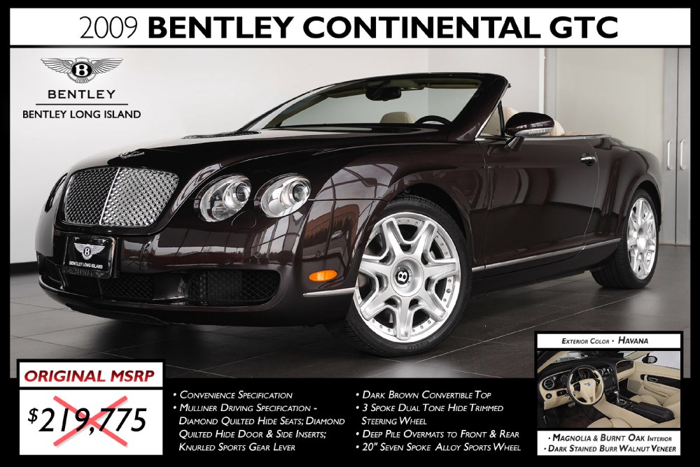 2009 Bentley Continental GT Convertible Image 2