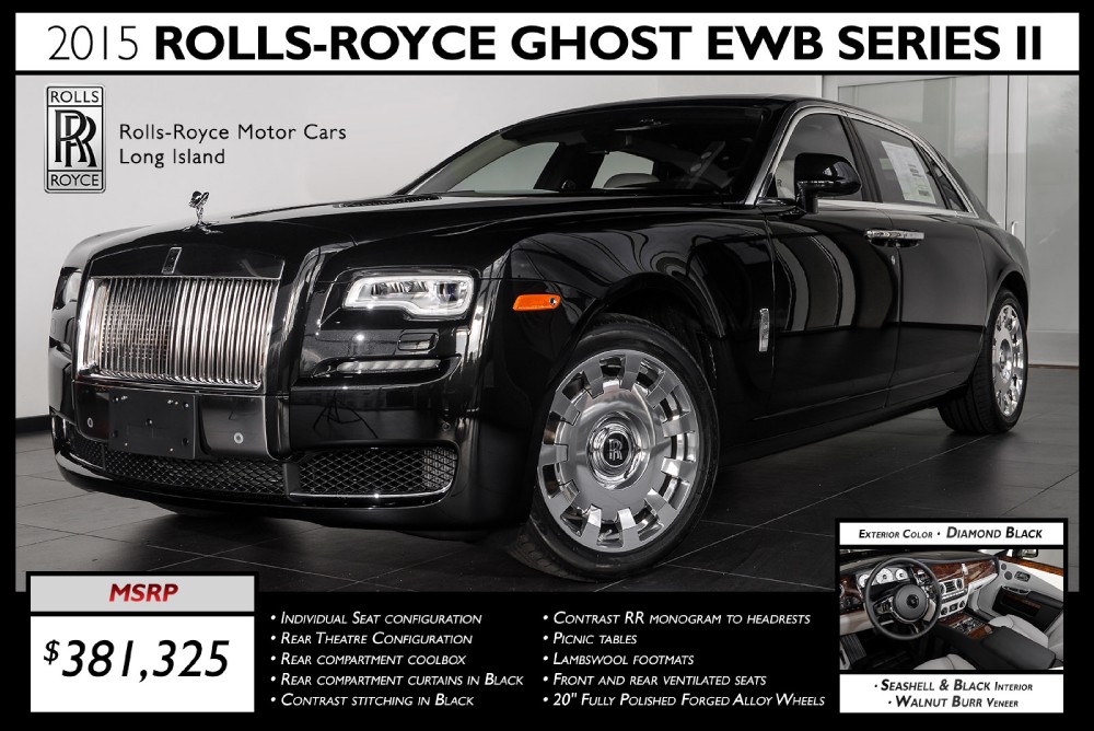2015 Rolls-Royce Ghost EWB Series II Image 1