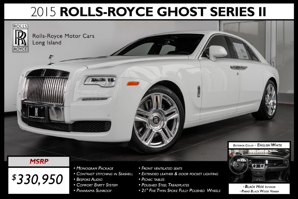 2015 Rolls-Royce Ghost Series II Image 1