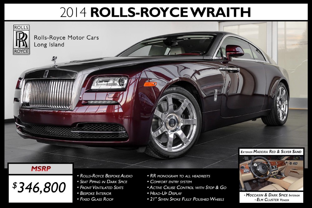 Used 2014 Rolls Royce Wraith For Sale Sold Rolls Royce Motor Cars