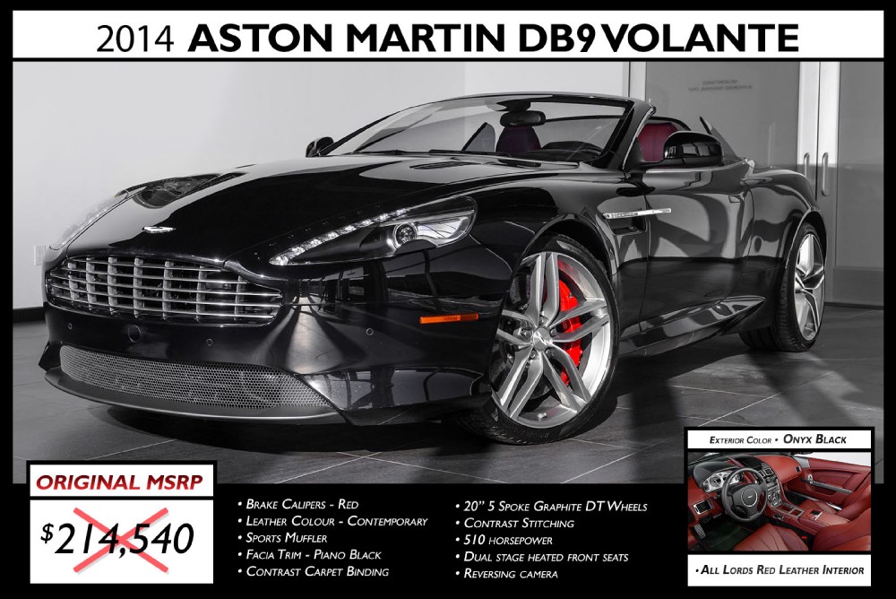 2014 Aston Martin DB9 Image 1