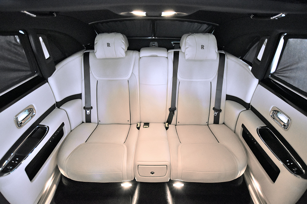 Rolls Royce Ghost Rear Interior Rolls Royce Ghost Cabin