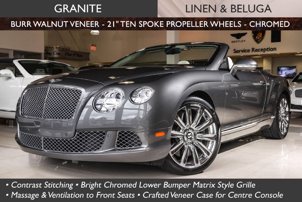 2012 Bentley Continental GT Convertible Image 1