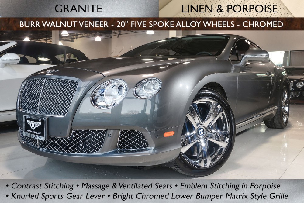 2012 Bentley Continental GT Image 1