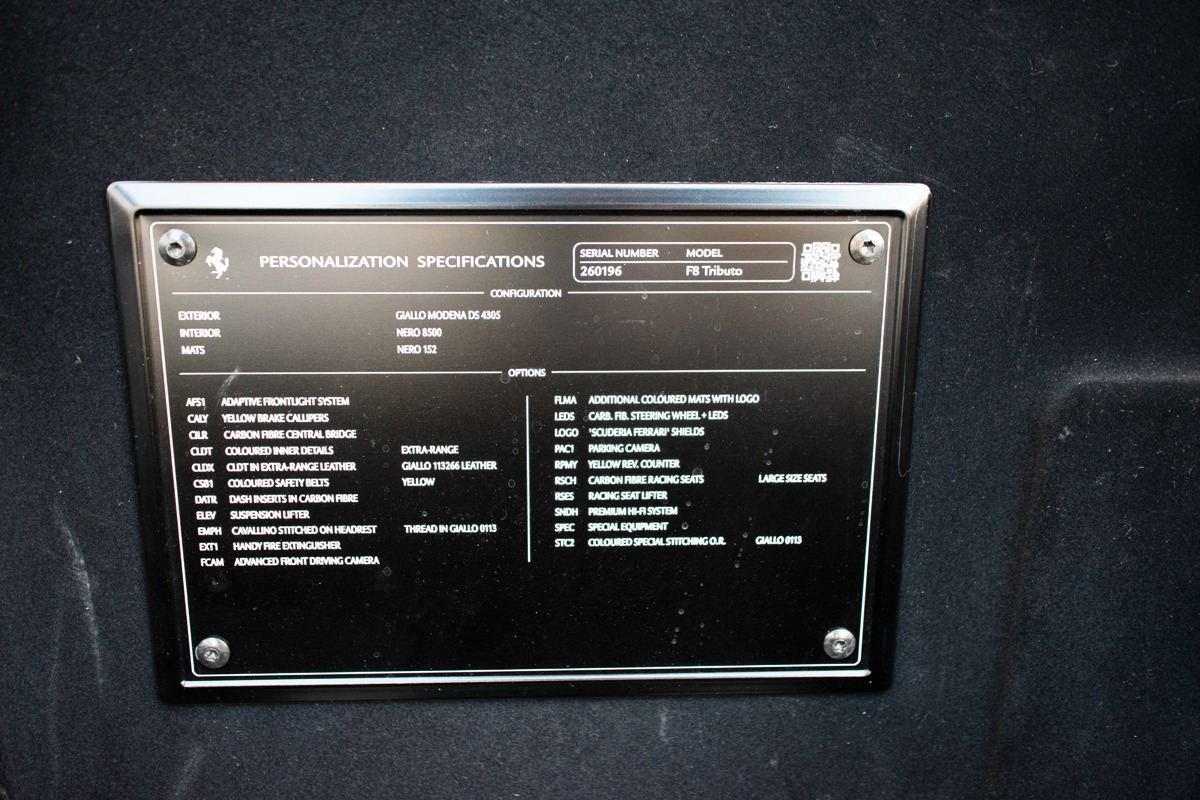 2021 Ferrari F8 Tributo Image 11