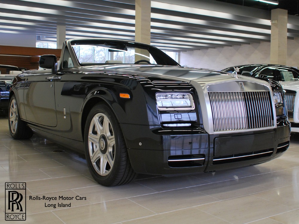 ミニカー Rolls-Royce Phantom Drophead Coupe KYOSHO Rolls Royce Phantom Drophead Coupe Diamond Black 1:43