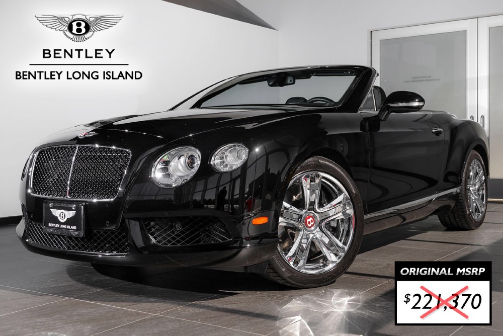 2013 Bentley Continental GT V8 Convertible Image 1