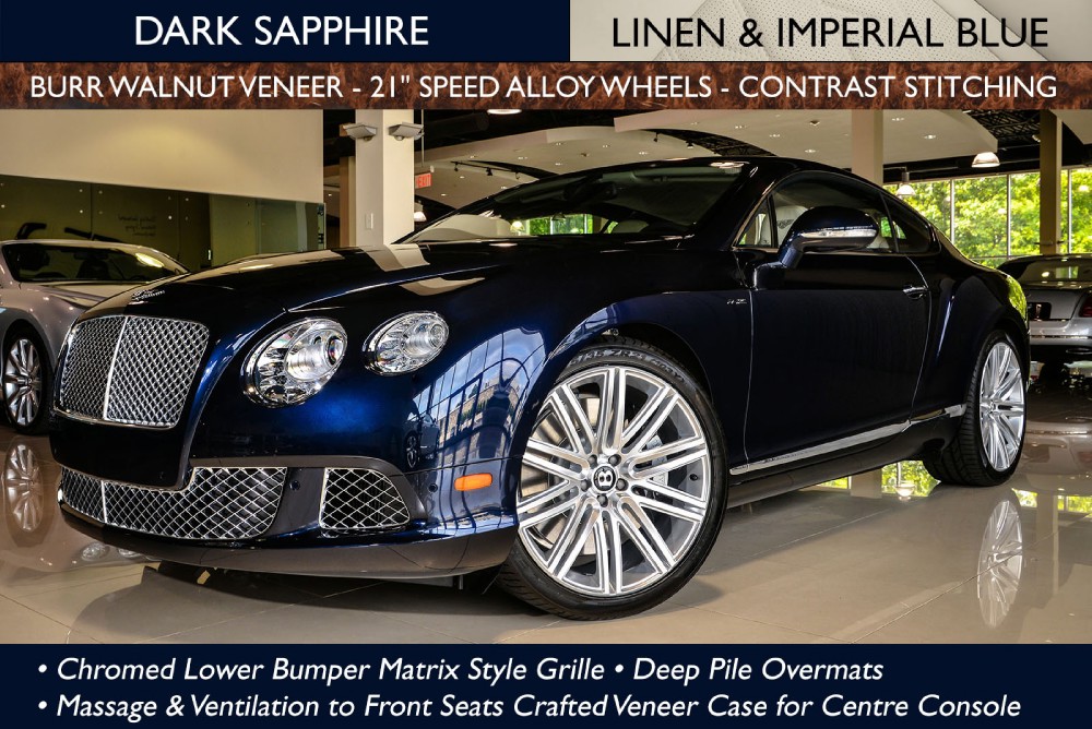 2014 Bentley Continental GT Speed Image 1
