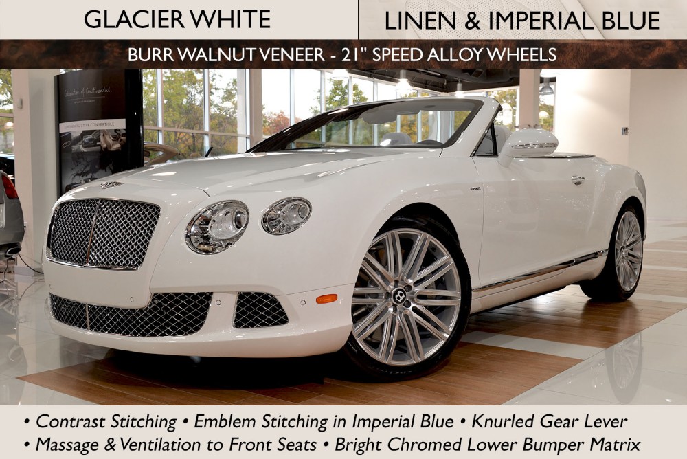 2014 Bentley Continental GT Speed Convertible Image 1